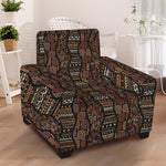 African Afro Inspired Pattern Print Armchair Slipcover