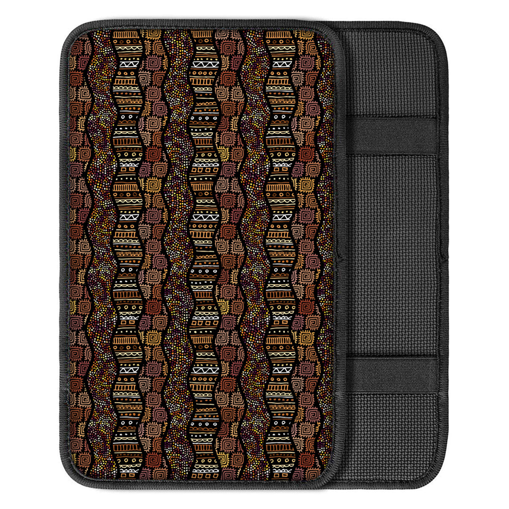 African Afro Inspired Pattern Print Car Center Console Cover