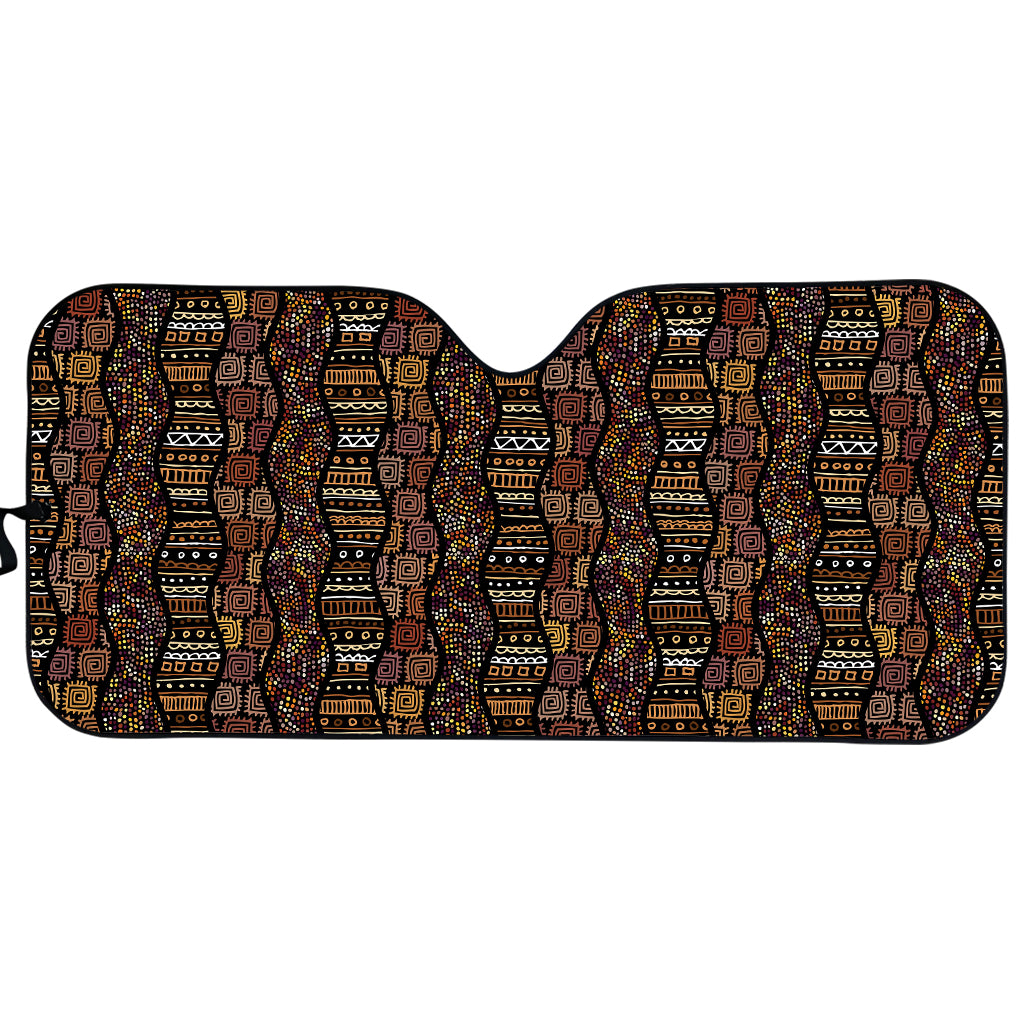 African Afro Inspired Pattern Print Car Sun Shade