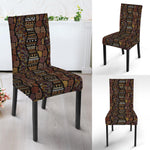 African Afro Inspired Pattern Print Dining Chair Slipcover