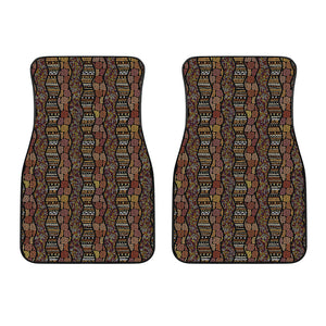 African Afro Inspired Pattern Print Front Car Floor Mats