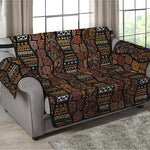 African Afro Inspired Pattern Print Loveseat Protector