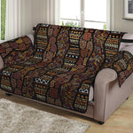 African Afro Inspired Pattern Print Loveseat Protector