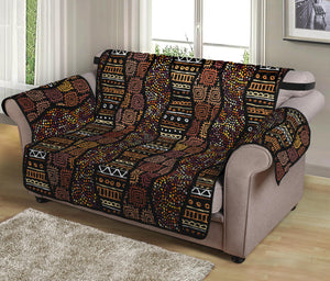 African Afro Inspired Pattern Print Loveseat Protector