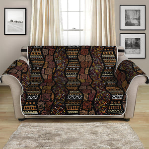 African Afro Inspired Pattern Print Loveseat Protector