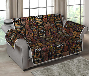 African Afro Inspired Pattern Print Loveseat Protector