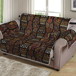 African Afro Inspired Pattern Print Loveseat Protector