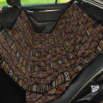 African Afro Inspired Pattern Print Pet Car Back Seat Cover