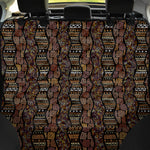 African Afro Inspired Pattern Print Pet Car Back Seat Cover