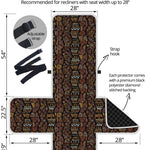 African Afro Inspired Pattern Print Recliner Protector