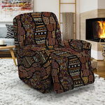 African Afro Inspired Pattern Print Recliner Slipcover