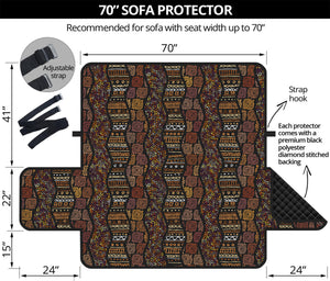 African Afro Inspired Pattern Print Sofa Protector