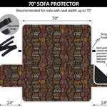 African Afro Inspired Pattern Print Sofa Protector