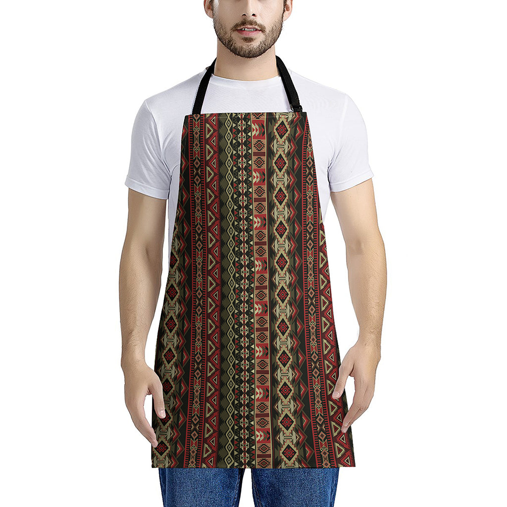 African Ethnic Pattern Print Apron