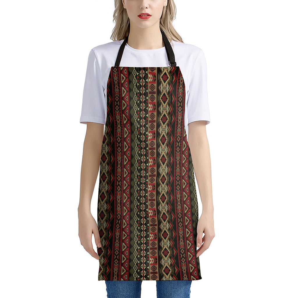 African Ethnic Pattern Print Apron