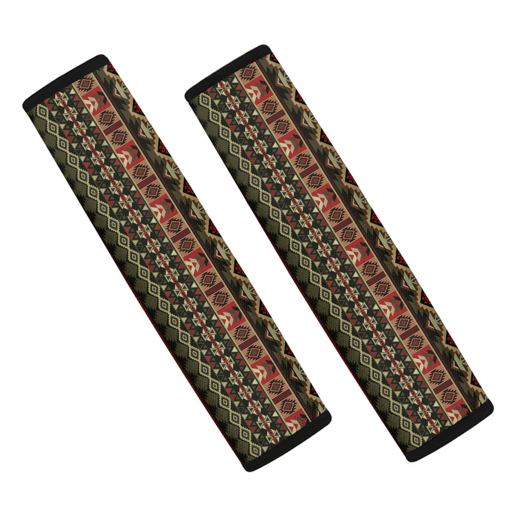 African Ethnic Pattern Print Car Seat Belt Covers