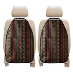 African Ethnic Pattern Print Car Seat Organizers