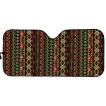 African Ethnic Pattern Print Car Sun Shade