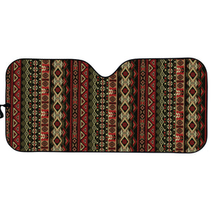 African Ethnic Pattern Print Car Sun Shade