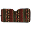 African Ethnic Pattern Print Car Sun Shade