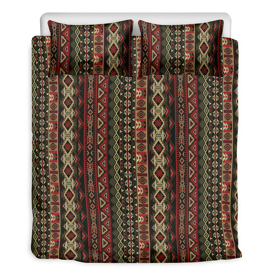 African Ethnic Pattern Print Duvet Cover Bedding Set
