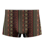 African Ethnic Pattern Print Men's Boxer Briefs