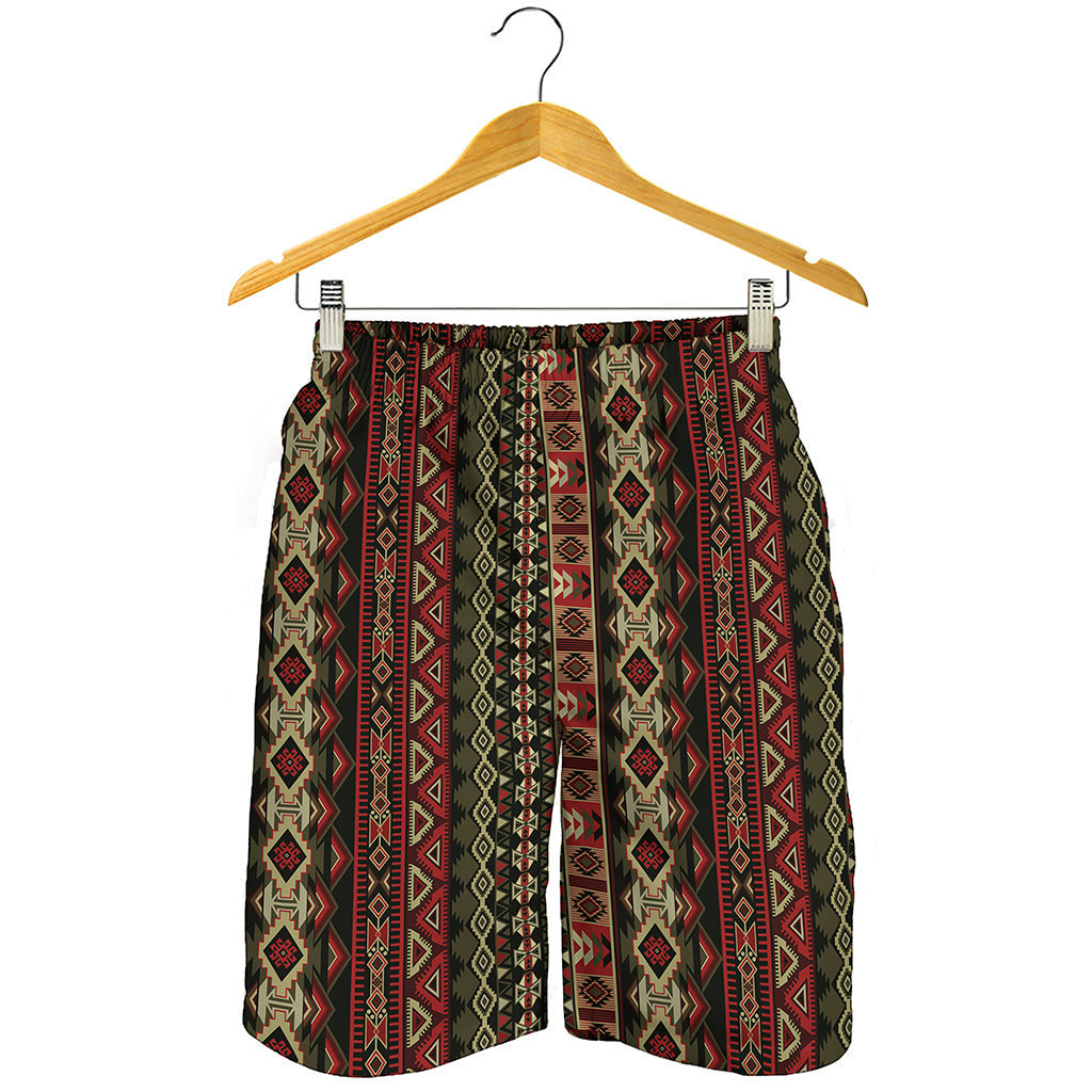 African Ethnic Pattern Print Men's Shorts