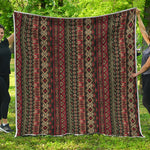 African Ethnic Pattern Print Quilt
