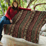African Ethnic Pattern Print Quilt