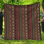 African Ethnic Pattern Print Quilt