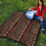 African Ethnic Pattern Print Quilt