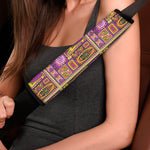 African Ethnic Tribal Inspired Print Car Seat Belt Covers