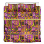 African Ethnic Tribal Inspired Print Duvet Cover Bedding Set