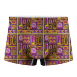 African Ethnic Tribal Inspired Print Men's Boxer Briefs