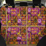 African Ethnic Tribal Inspired Print Pet Car Back Seat Cover