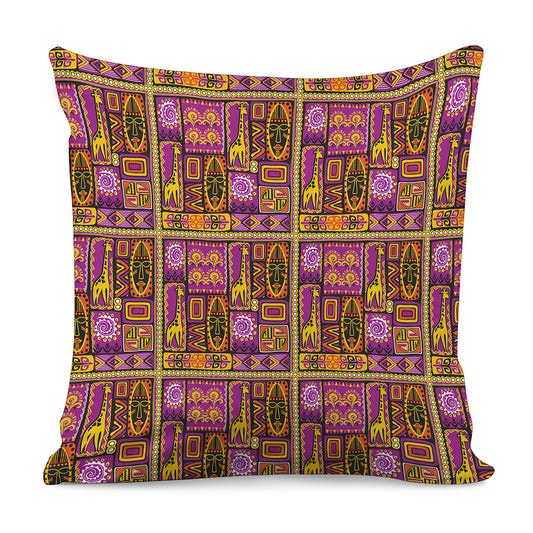 African Ethnic Tribal Inspired Print Pillow Cover