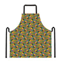 African Kente Pattern Print Apron