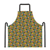 African Kente Pattern Print Apron