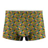 African Kente Pattern Print Men's Boxer Briefs