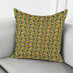 African Kente Pattern Print Pillow Cover