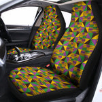 African Kente Pattern Print Universal Fit Car Seat Covers