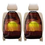 African Savanna Sunset Print Car Seat Organizers