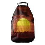 African Savanna Sunset Print Car Seat Organizers