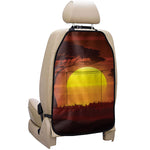African Savanna Sunset Print Car Seat Organizers