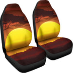 African Savanna Sunset Print Universal Fit Car Seat Covers