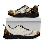 African Style Print Black Sneakers