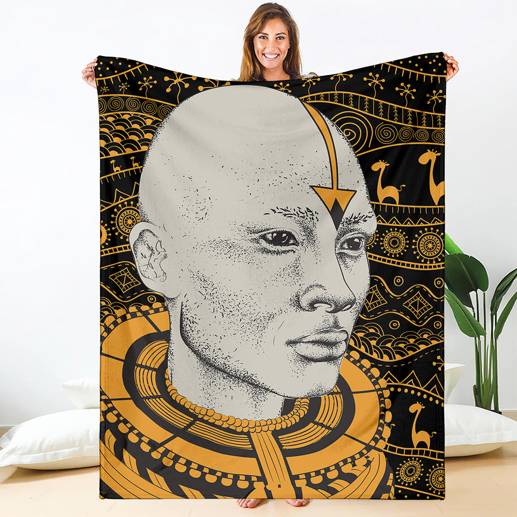 African Style Print Blanket