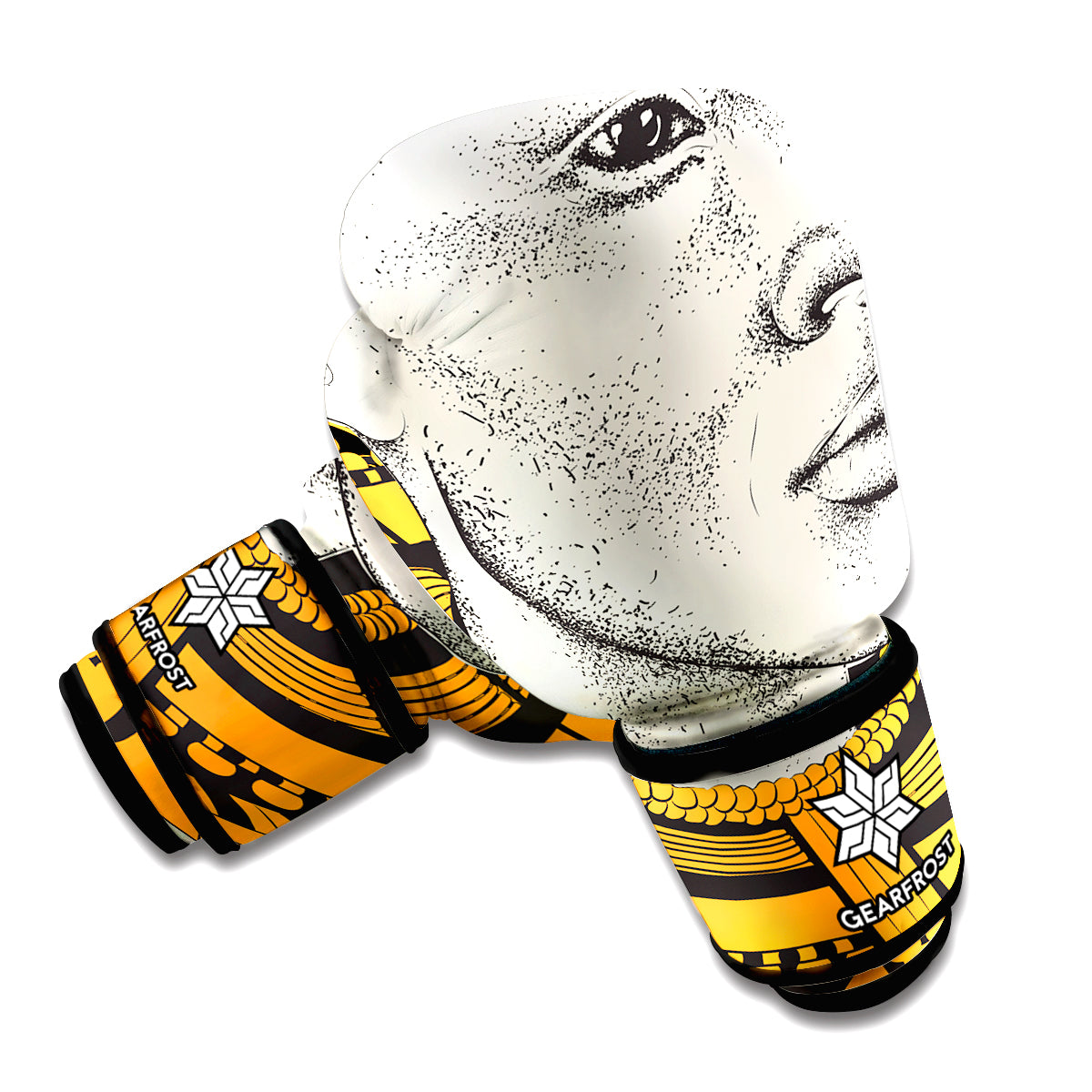 African Style Print Boxing Gloves