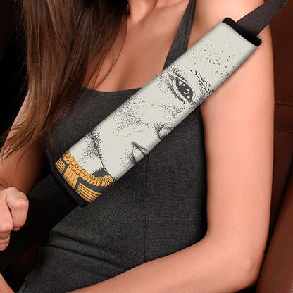 African Style Print Car Seat Belt Covers