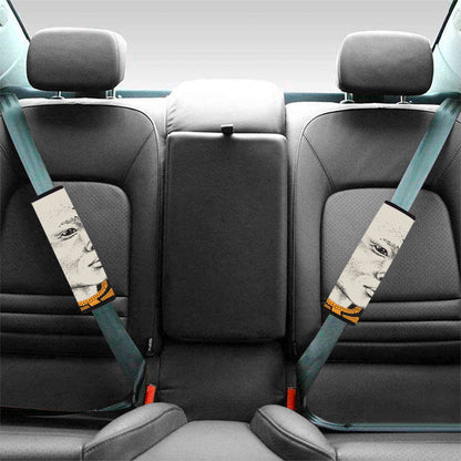 African Style Print Car Seat Belt Covers